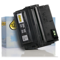 Varumärket 123ink ersätter HP 38A XL (Q1338A XL) svart toner extra hög kapacitet Q1338AC 033042