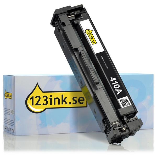 Varumärket 123ink ersätter HP 410A (CF410A) svart toner CF410AC 054885 - 1