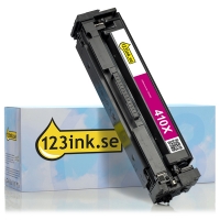 Varumärket 123ink ersätter HP 410X (CF413X) magenta toner hög kapacitet CF413XC 054899