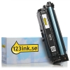 Varumärket 123ink ersätter HP 507A (CE400A) svart toner