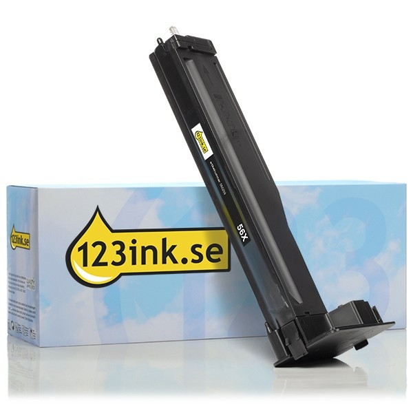 Varumärket 123ink ersätter HP 56X (CF256X) svart toner hög kapacitet CF256XC 055235 - 1