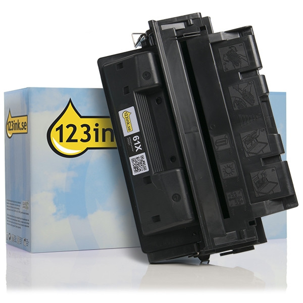Varumärket 123ink ersätter HP 61X (C8061X) svart toner hög kapacitet C8061XC 033021 - 1