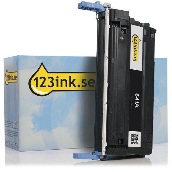 Varumärket 123ink ersätter HP 641A (C9720A/EP-85) svart toner C9720AC 039125 - 1