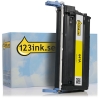 Varumärket 123ink ersätter HP 641A (C9722A / EP-85Y) gul toner 039145 - 1