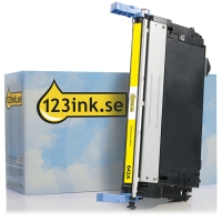 Varumärket 123ink ersätter HP 642A (CB402A) gul toner