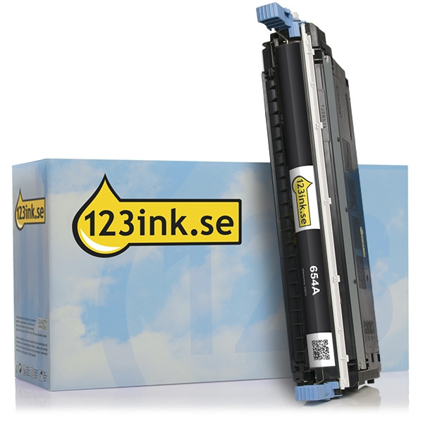 Varumärket 123ink ersätter HP 645A (C9730A) svart toner C9730AC 039215 - 1