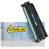 Varumärket 123ink ersätter HP 650A (CE271A) cyan toner