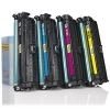 Varumärket 123ink ersätter HP 651A CE340A/41A/42A/43A toner 4-pack