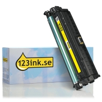 Varumärket 123ink ersätter HP 651A (CE342A) gul toner CE342AC 054661