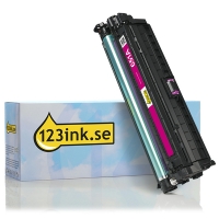 Varumärket 123ink ersätter HP 651A (CE343A) magenta toner CE343AC 054663