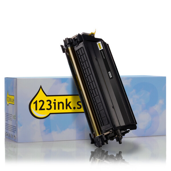 Varumärket 123ink ersätter HP 656X (CF460X) svart toner hög kapacitet CF460XC 055167 - 1