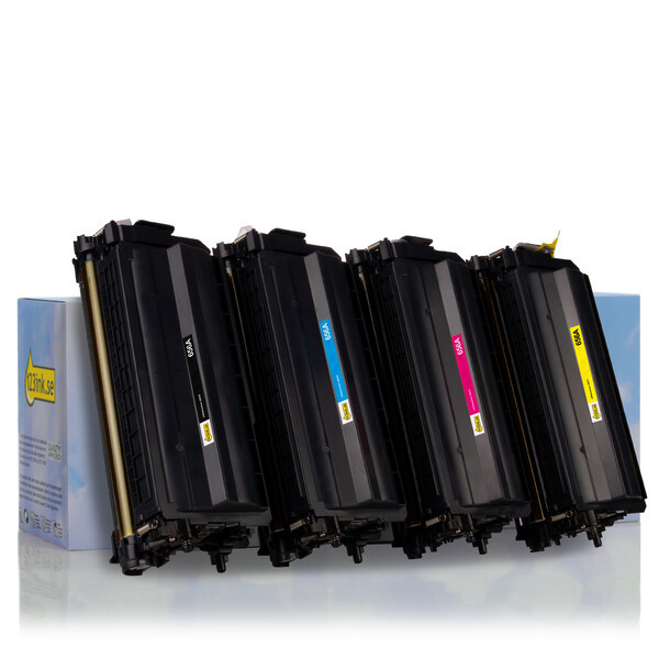 Varumärket 123ink ersätter HP 656X HP CF460X/CF461X/CF462X/CF463X toner 4-pack  133001 - 1