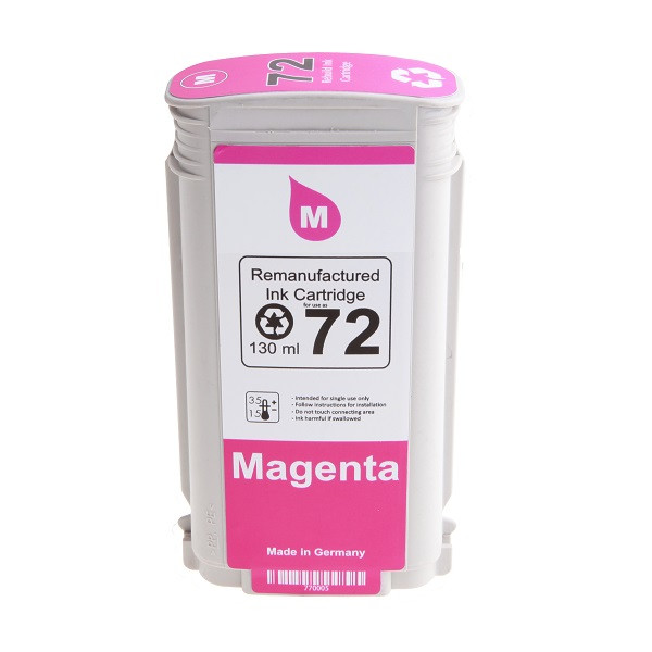 Varumärket 123ink ersätter HP 72 (C9372A) magenta bläckpatron hög kapacitet C9372AC 030897 - 1