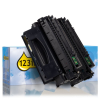 Varumärket 123ink ersätter HP 80X (CF280XD) svart toner 2-pack CF280XDC 132196