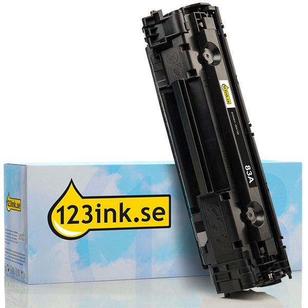 Varumärket 123ink ersätter HP 83A (CF283A) svart toner CF283AC 054759 - 1