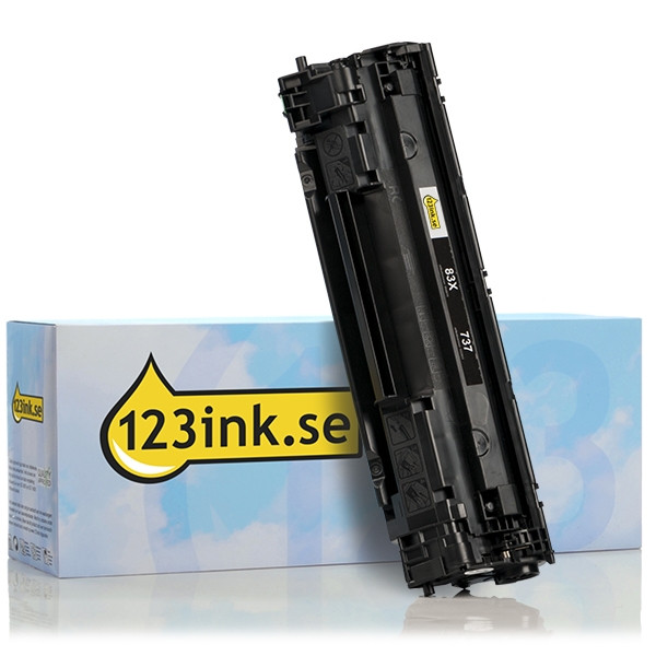 Varumärket 123ink ersätter HP 83X (CF283X) svart toner CF283XC 054819 - 1