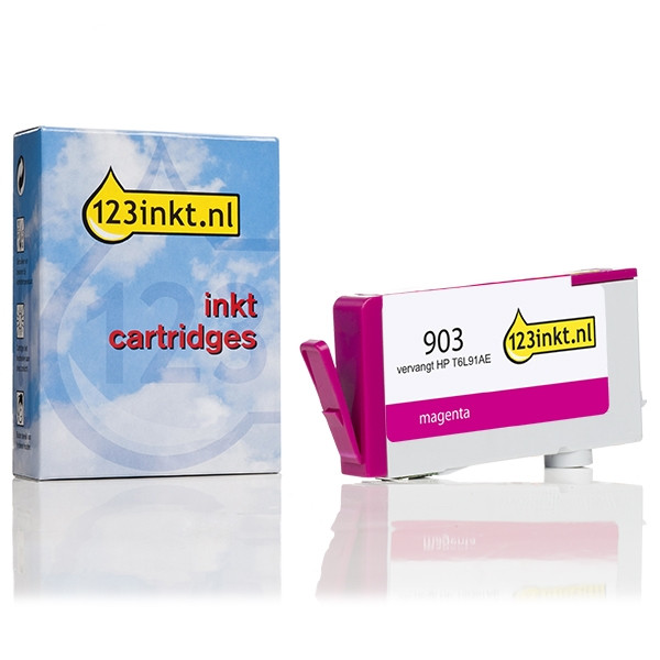 Varumärket 123ink ersätter HP 903 (T6L91AE) magenta bläckpatron T6L91AEC 093180 - 1