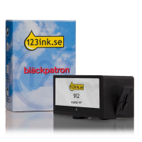 Varumärket 123ink ersätter HP 912 (3YL80AE) svart bläckpatron 3YL80AEC 055415