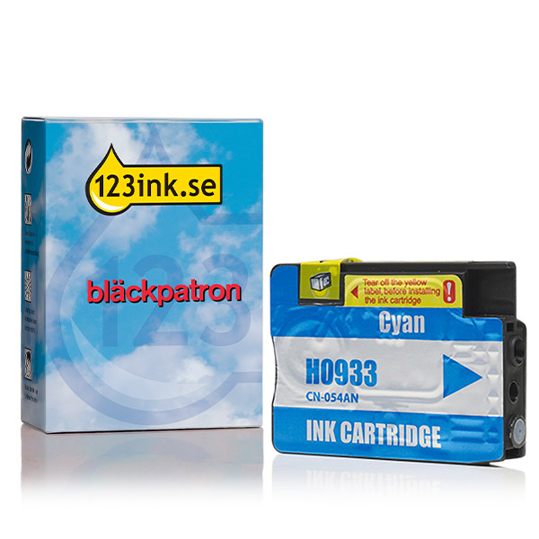 Varumärket 123ink ersätter HP 933 (CN059AE) magenta bläckpatron 000521 - 1