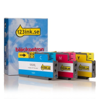 Varumärket 123ink ersätter HP 953 (2X1H5AE) C/M/Y bläckpatron 3-pack 010099