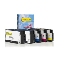 Varumärket 123ink ersätter HP 957XL | 953XL BK/C/M/Y bläckpatron 5-pack 160753