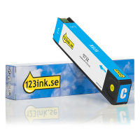 Varumärket 123ink ersätter HP 973X (F6T81AE) cyan bläckpatron hög kapacitet F6T81AEC 054917