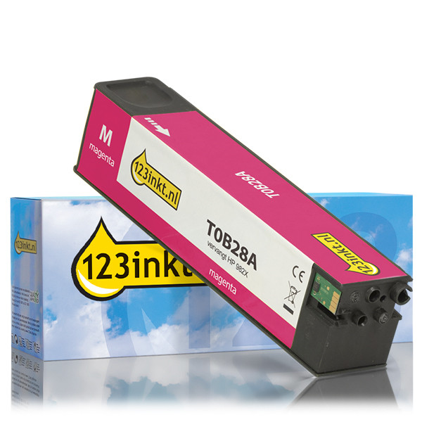 Varumärket 123ink ersätter HP 982X (T0B28A) magenta bläckpatron hög kapacitet​​​​​​​​​​​​​​​​​​​​​ T0B28AC 055205 - 1