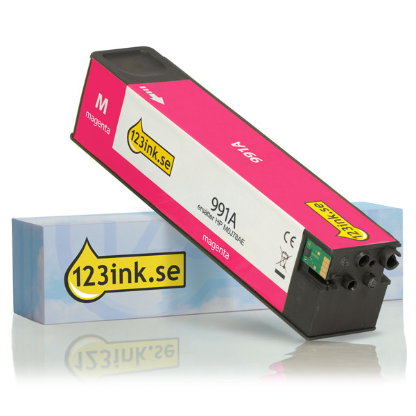 Varumärket 123ink ersätter HP 991A (M0J78AE) magenta bläckpatron M0J78AEC 030589 - 1