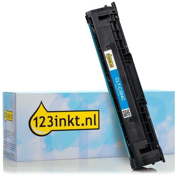 Varumärket 123ink ersätter HP SU025A (CLT-C504S) cyan toner SU025AC 092703 - 1