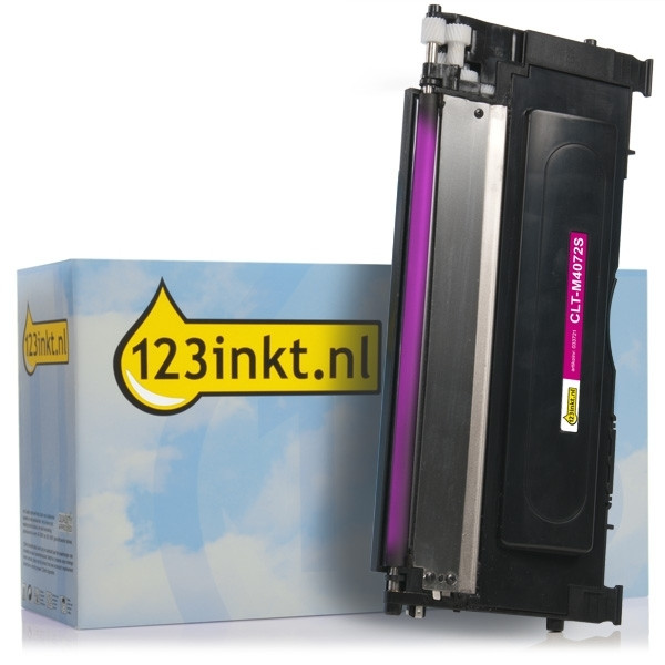 Varumärket 123ink ersätter HP SU262A (CLT-M4072S) magenta toner SU262AC 092619 - 1