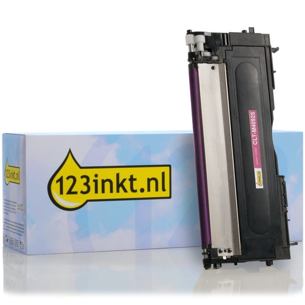 Varumärket 123ink ersätter HP SU272A / Samsung CLT-M4092S magenta toner SU272AC 092559 - 1