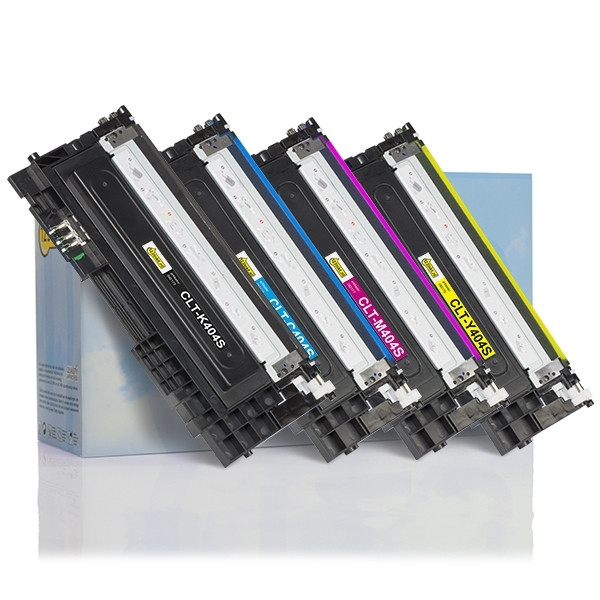 Varumärket 123ink ersätter HP SU365A (CLT-P404C) toner 4-pack 092865 - 1