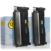 Varumärket 123ink ersätter HP SU381A (CLT-P4072B) toner svart 2-pack 092675 - 1