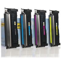 Varumärket 123ink ersätter HP SU382A (CLT-P4072C) BK/C/M/Y toner 4-pack SU382AC 092677