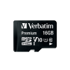 | Micro SDHC minneskort + adapter 16GB | klass 10 | Verbatim 500169 - 2