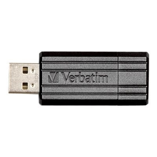 Verbatim USB-minne 2.0 | 16GB | Verbatim PinStripe 49063 500264 - 3