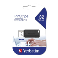 Verbatim USB-minne 2.0 | 32GB | Verbatim PinStripe 49064 500266