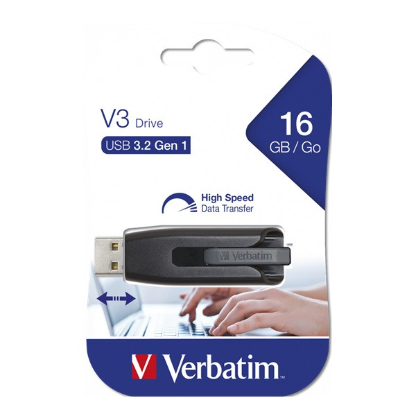 Verbatim USB-minne 3.0 | 16GB | Verbatim Store 'n' Go SuperSpeed 49172 500160 - 3