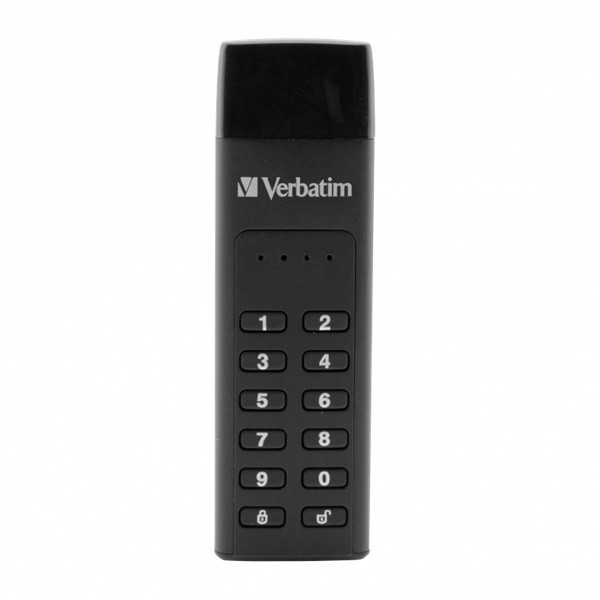 Verbatim USB-minne 3.0 | 32GB | USB-C | Verbatim Keypad Secure 49430 500163 - 1