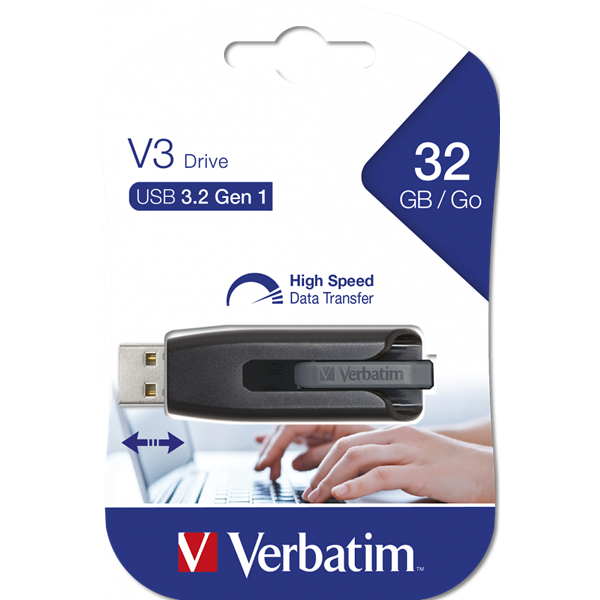 USB-minne 3.0 32GB | Verbatim Store 'n' Go SuperSpeed 500269 - 1