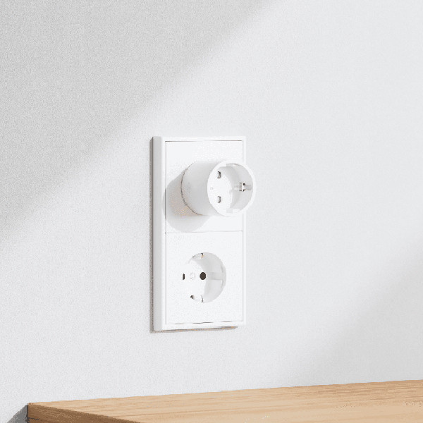 WOOX R6179 Smart mini plug med energimätare | Max. 3680W | Vit LWO00115 - 2
