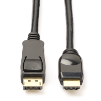 White label DisplayPort till HDMI-kabel | 3m | svart 11.99.5787 51958 K5561HQSW.3 K010403043