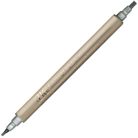 White label Kalligrafipenna 2.0/3.5mm | ZIG Metallic MS-8400 | silver MS-8400/102 238742