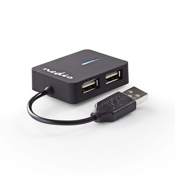 White label Nedis USB 2.0 hubb | 4 portar UHUBU2410BK K030200022 - 1