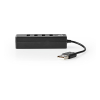 White label Nedis USB 2.0 hubb | 4 portar UHUBU2420BK K120200058 - 2