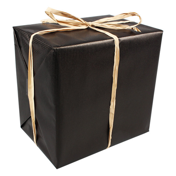 White label Presentpapper 50cm x 250m | svart [8kg] 348965 402735 - 1
