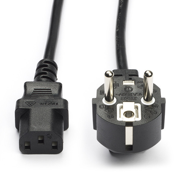 Strömkabel C13 vinklad | Nedis | 2m N010803018 - 1