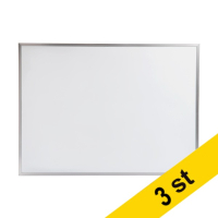 Whiteboard 58,5 x 43cm med aluminiumram | 123ink | 3st 302152