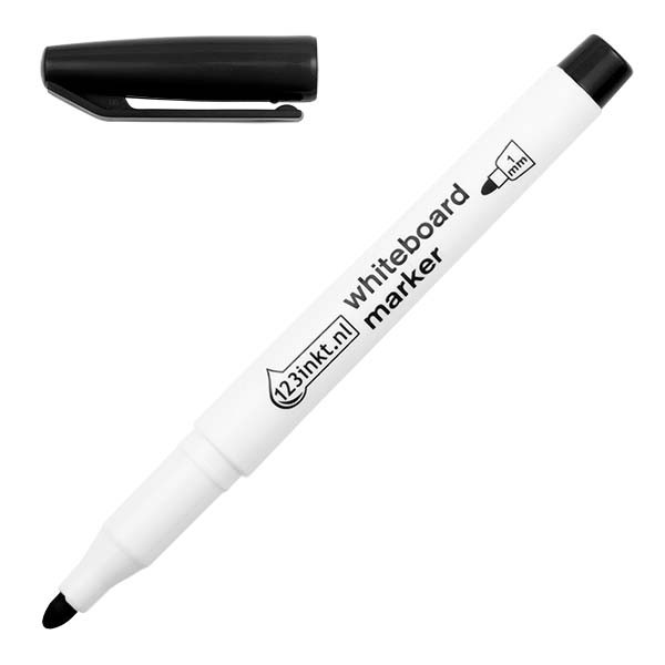 Whiteboardpenna 1.0mm | 123ink | svart 4-361001C 4-366001C 4297C 841842C 300889 - 1