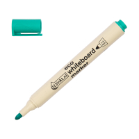 Whiteboardpenna 1.5mm - 3.0mm | 123ink | grön | återvunnet plast